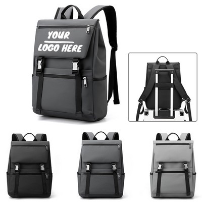 Custom Waterproof Tech Backpack W/ Laptop Compartment