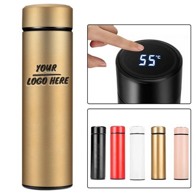 LED Temperature Display Insulated Bottle