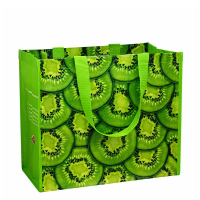 Custom 145g Laminated Woven PP Tote Bag 16"x14"x9"