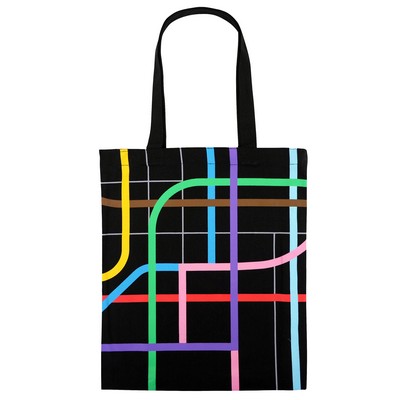 Premium 8 oz Full-Color Printed Cotton Canvas Tote Bag 14"x 16"