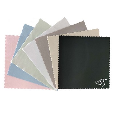 6" x 6" 180GSM Microfiber Cleaning Cloth Lens Wipe