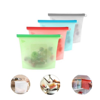 30oz Reusable Silicone Food Storage Bags