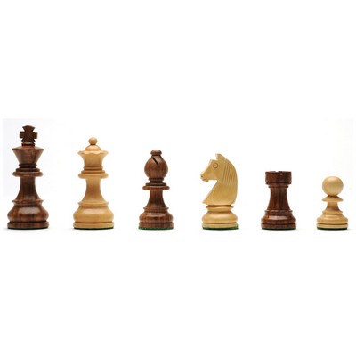 Classic Staunton Chess Pieces - Weighted with 3.75 in. King