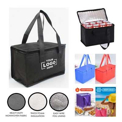 Insulated Non-Woven Grocery Reusable Shopping Cooler Bag