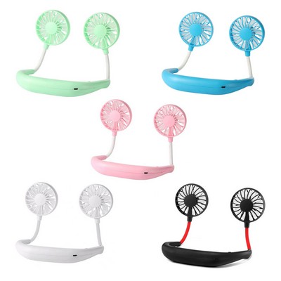 Dual Breeze Hands Free Neck Fan