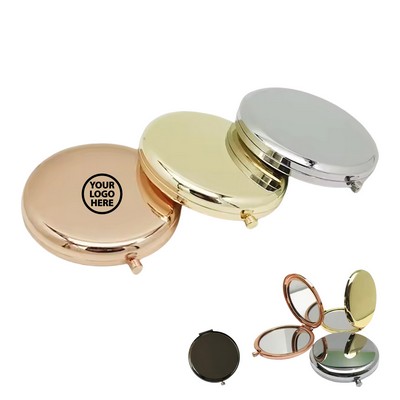 Metal Pocket Makeup Mirrors