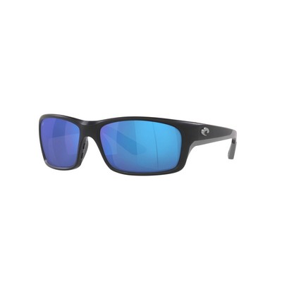 Costa Del Mar® Jose Pro Matte Black/Blue Mirror Polarized Sunglasses