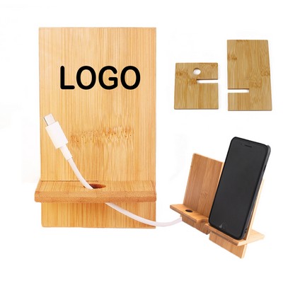 Bamboo Mobile Phone Holder