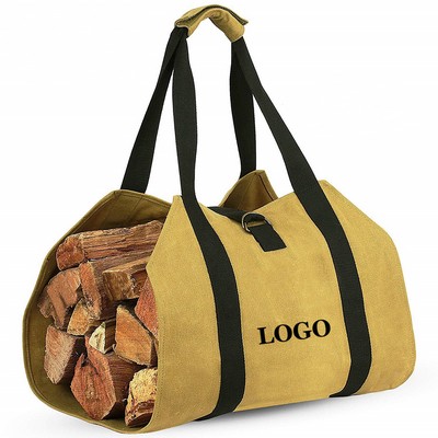 Firewood Storage Tote Bag