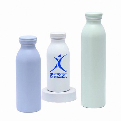 12 Oz Stainless Steel Milk Shaped Vacuum Bottle