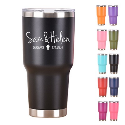 30Oz Insulated Stainless Steel Tumbler