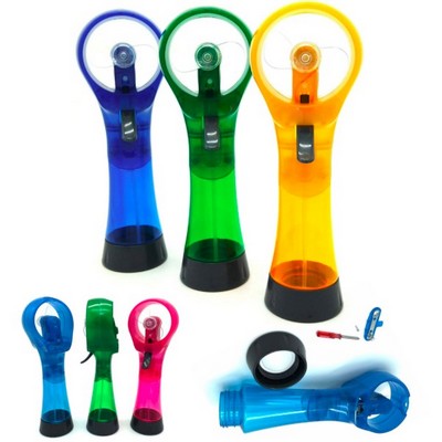 Handheld Water Spray Mister Fan