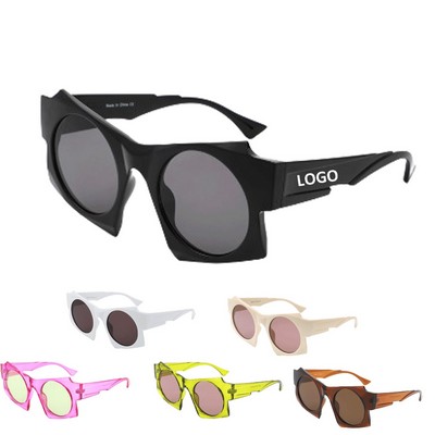 Irregular Polygon Sunglasses for Men and Women