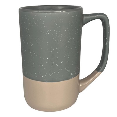 16 oz Boulder Mug - Burgundy Speckled