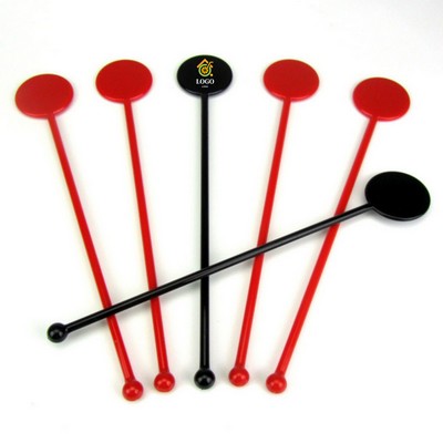 Cocktail Swizzle Stick Disc Top Drink Stirrers