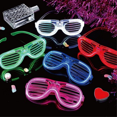 LED Shutter Party Eye Glasses