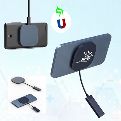 Magnetic Square Wireless Charger with Stylish Design