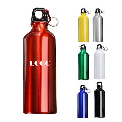 17Oz Aluminum Traveller Water Bottle Lightweight Reusable