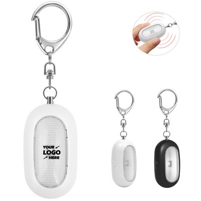 Personal Security Alarm Keychain with LED Lights