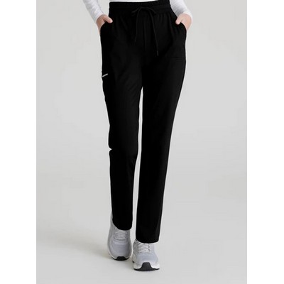 Barco® Skechers™ Women's Shirred Waistband Slim & Straight Scrub Pant