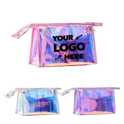 Iridescent Cosmetic Bag