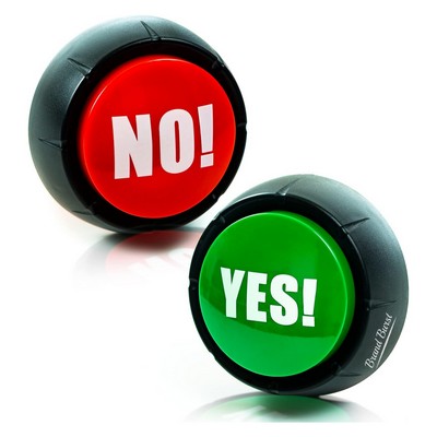 Yes and No Button With Sound