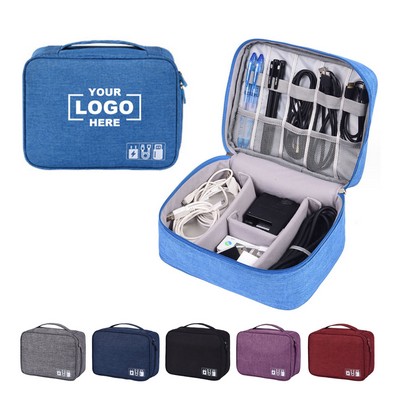 Waterproof Electronic Cable Organizer Bag