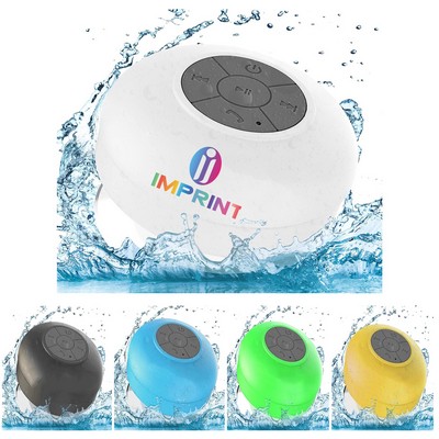 Waterproof Mini Speaker with Suction Cup