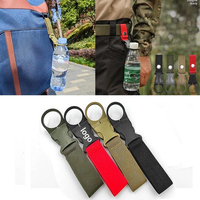 5 1/2" Hanging Carabiner Water Bottle Clip