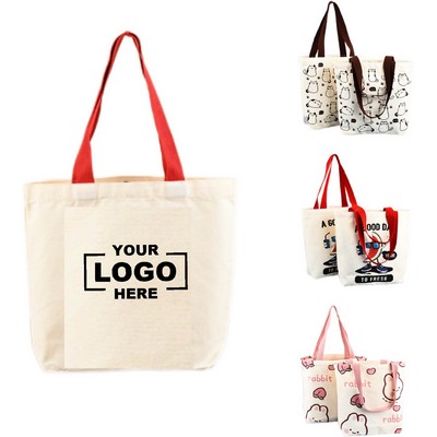 Canvas Tote with Handles