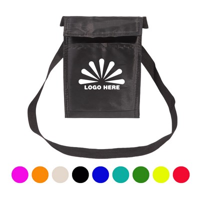 Simple And Portable Messenger Bag With Customizable Logo