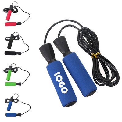 Jump Rope With Foam Eva Handles