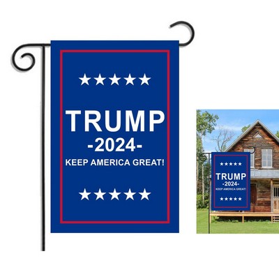 Trump 2024 Election Garden Flag