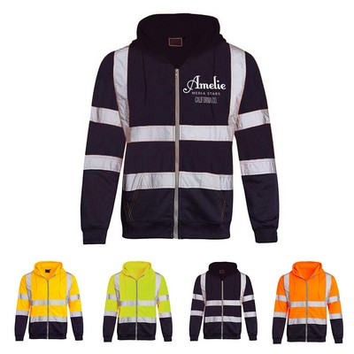 Winter Visibility Bomber Jacket