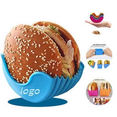 Retractable Silicone Hamburger Holder