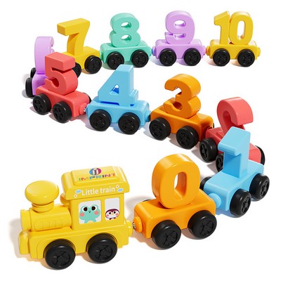 Magnetic Number Train Toys Set for kids