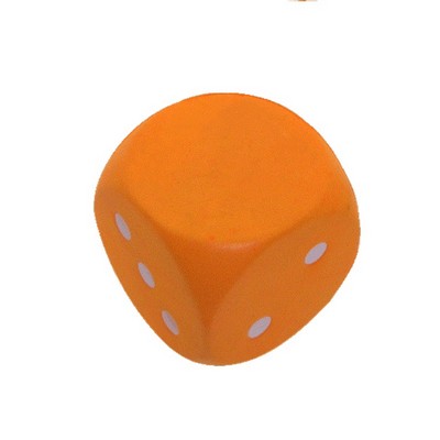 New Foam Dice Shaped Stress Reliever