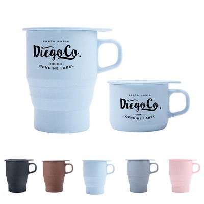 12oz Collapsible Silicone Mug