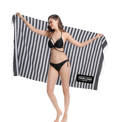 Striped Turkish Beach Towel