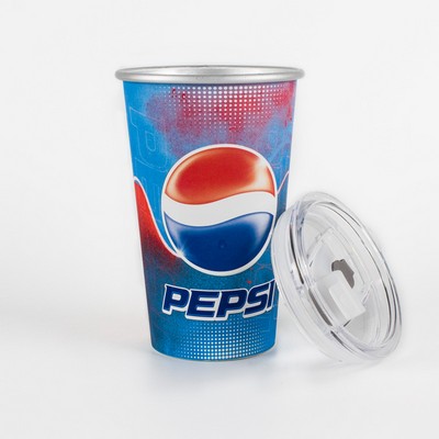 15Oz Cold Color Changing Cup with Lid and Straw