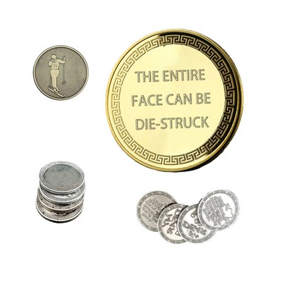 1.5-Inch Custom Shape And Plating Challenge Coin