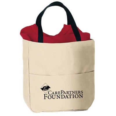 Weekend Tote Bag (18 Oz. Natural Canvas)