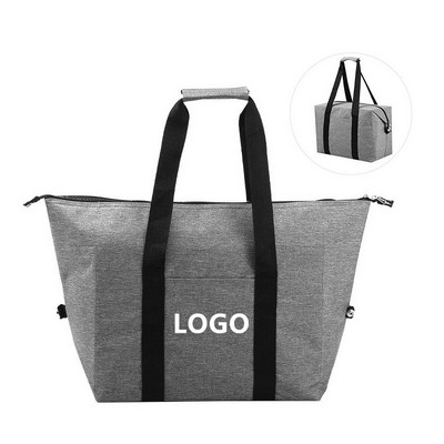 Foldable RPET Cooler Tote Bag