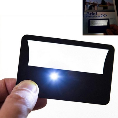 Light-up Credit Card Magnifier