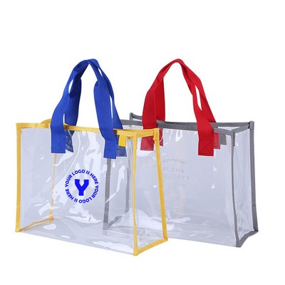 Clear Stadium Approved Tote Bags