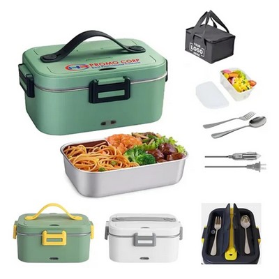 Portable Electric Lunch Box 3-in-1 Food Warmer 1.8L