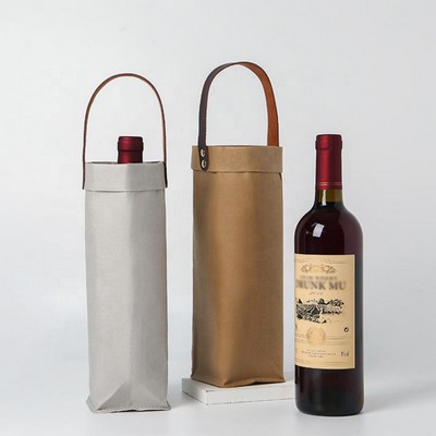 Kraft Paper Bag for Wine