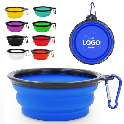 Collapsible Pet Dog Bowl