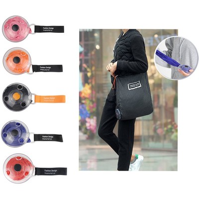 Roll-Up Key Chain Eco-Friendly Shopping Bag