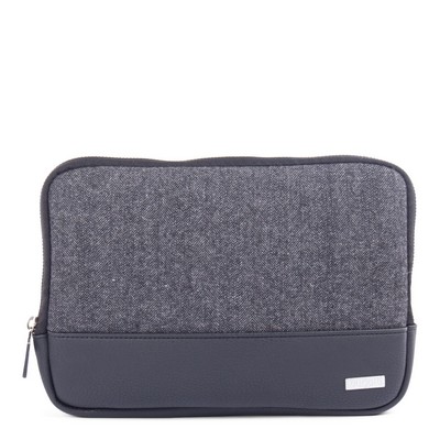 Bugatti Bugatti-Matt Soft Computer Sleeve-Black/Grey